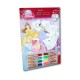 Set Disney Princess de colorat 13 piese